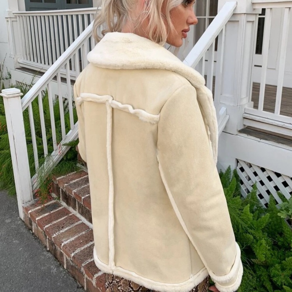 Double Button Lapel Jacket - Picture 4 of 6